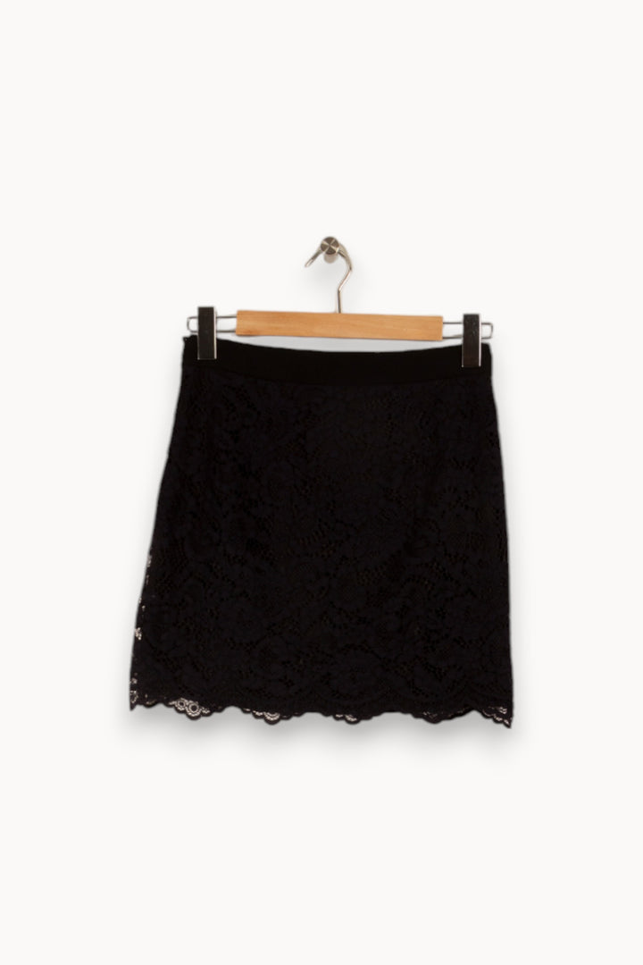 Jupe en dentelle bleue - Taille S/36 de la marque The Kooples | PARAD28750 - Vendu par Paradigme - Image 3