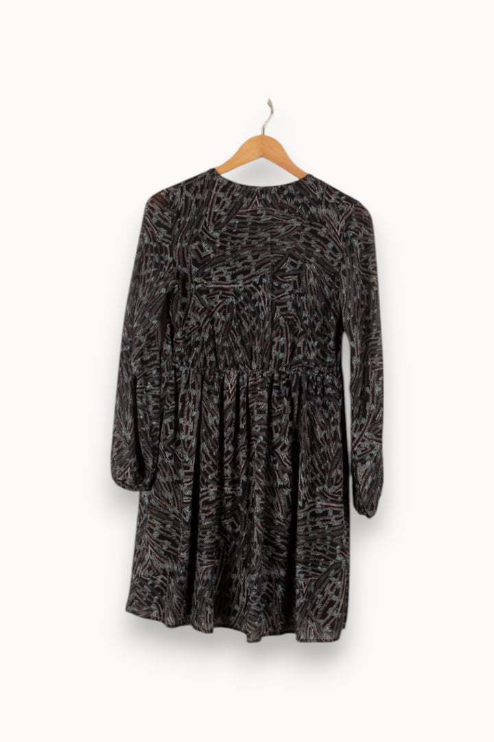 Robe à motifs - Taille S/36 de la marque La Fée Maraboutée | PARAD28756 - Vendu par Paradigme - Image 2