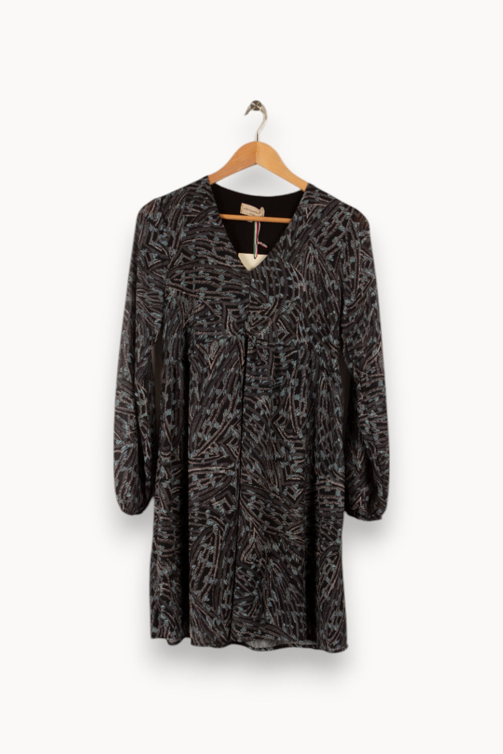 Robe à motifs - Taille S/36 de la marque La Fée Maraboutée | PARAD28756 - Vendu par Paradigme - Image 3