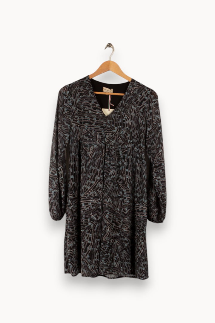 Robe à motifs - Taille S/36 de la marque La Fée Maraboutée | PARAD28756 - Vendu par Paradigme - Image 3