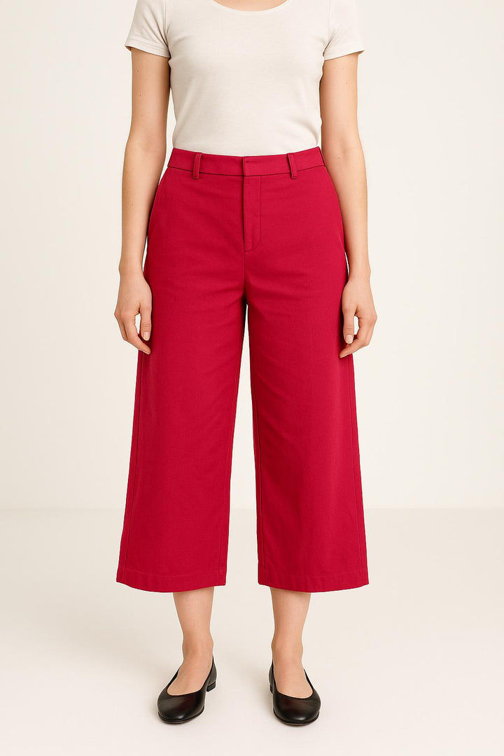 Pantalon Large Rose - Taille S/36 de la marque IKKS | PARAD28759 - Vendu par Paradigme - Image 1