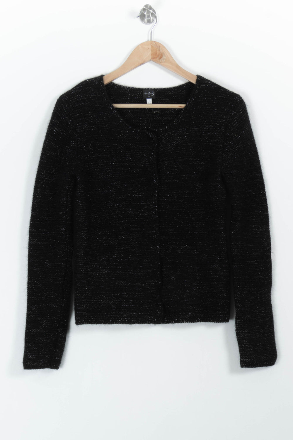 Cardigan Noir - Taille S/36 de la marque Maison 123 | PARAD28780 - Vendu par Paradigme - Image 2