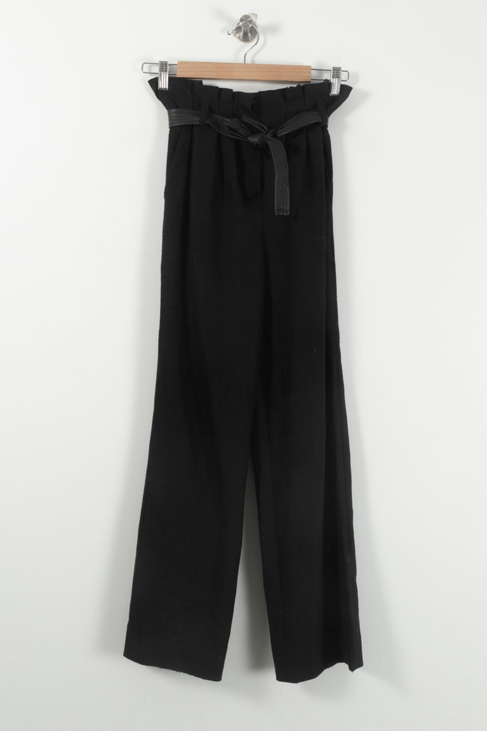 Pantalon Large Noir - Taille S/36 de la marque Maje | PARAD28803 - Vendu par Paradigme - Image 2