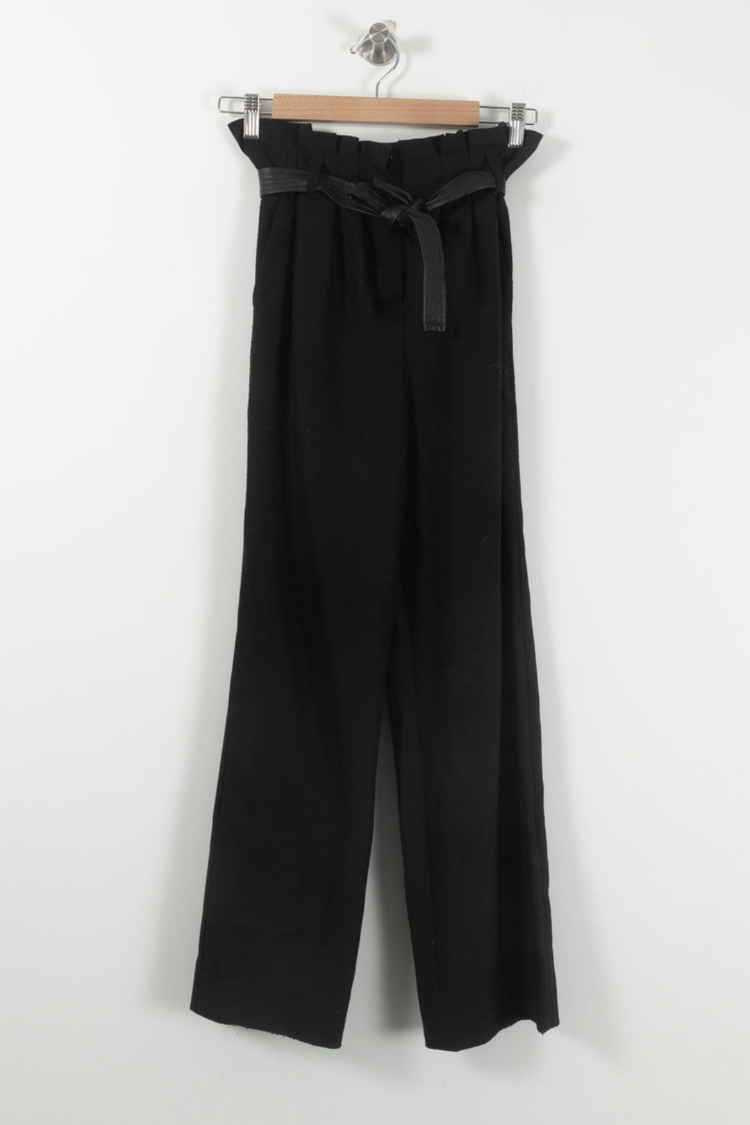 Pantalon Large Noir - Taille S/36 de la marque Maje | PARAD28803 - Vendu par Paradigme - Image 2
