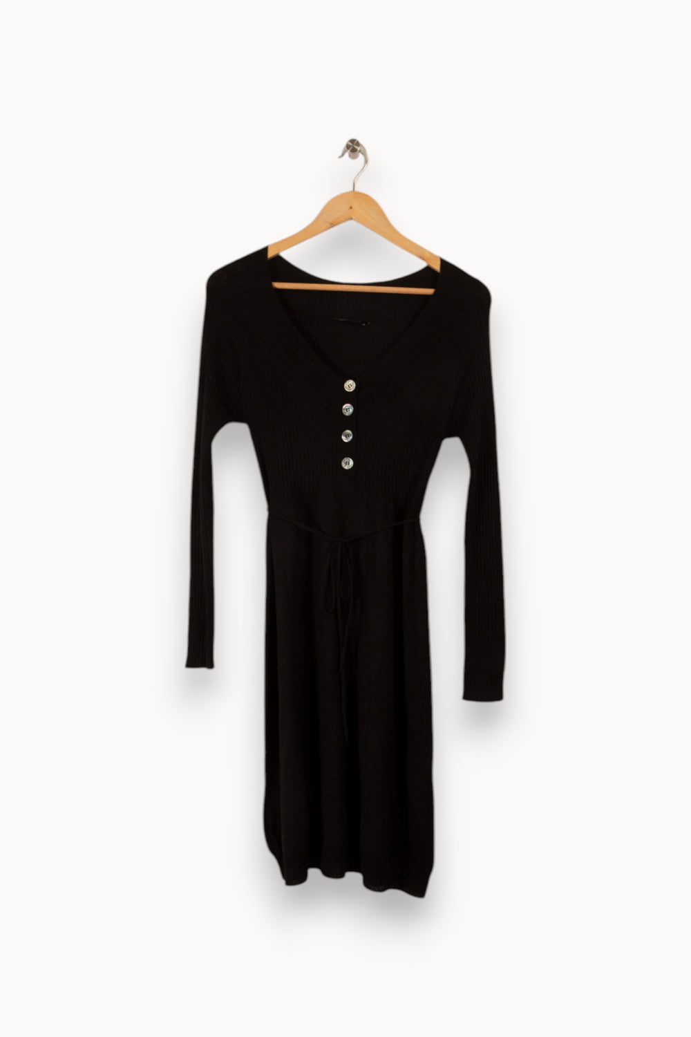 Robe noire - Taille M/38 de la marque Caroll | PARAD28806 - Vendu par Paradigme - Image 1