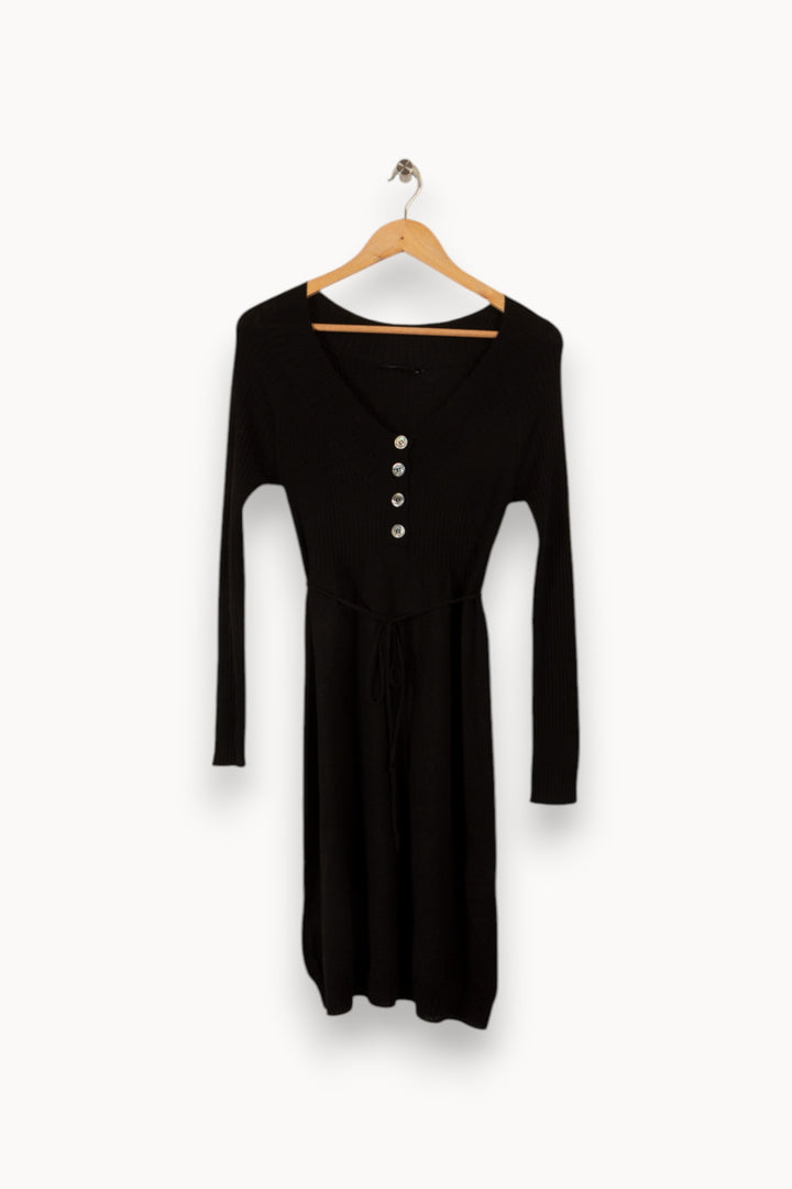 Robe noire - Taille M/38 de la marque Caroll | PARAD28806 - Vendu par Paradigme - Image 1
