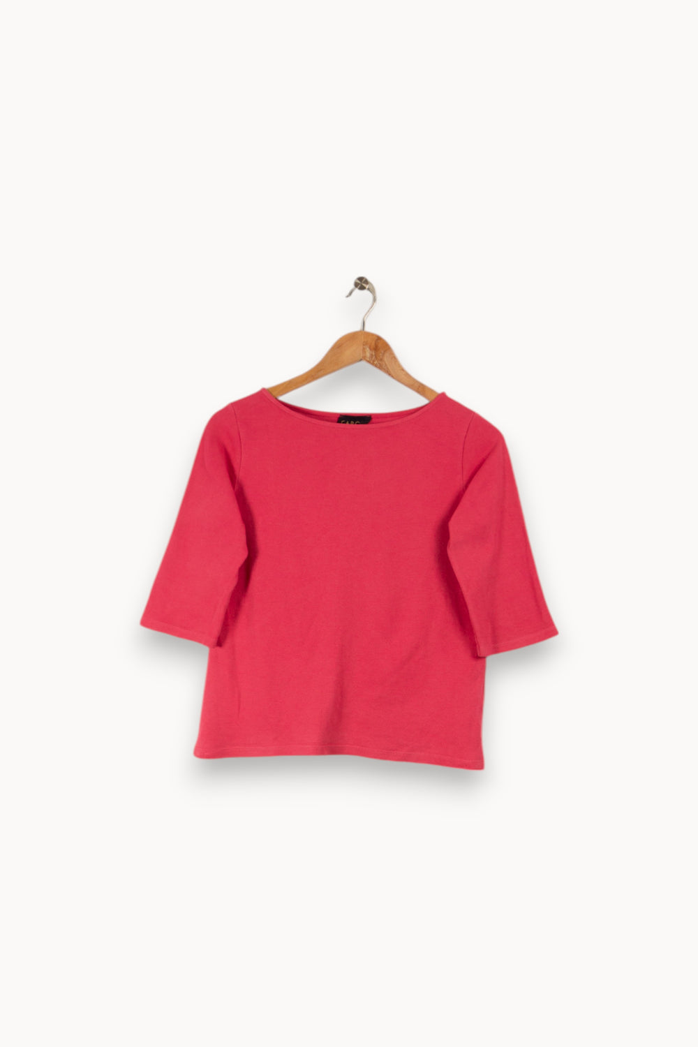T-shirt rose - Taille XS/34 de la marque Caroll | PARAD28817 - Vendu par Paradigme - Image 1