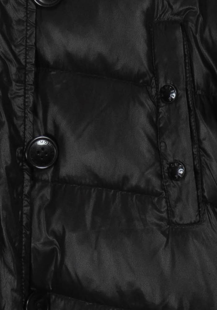 Doudoune Longue Noire - Taille S/36 de la marque Moncler | PARAD28823 - Vendu par Paradigme - Image 3