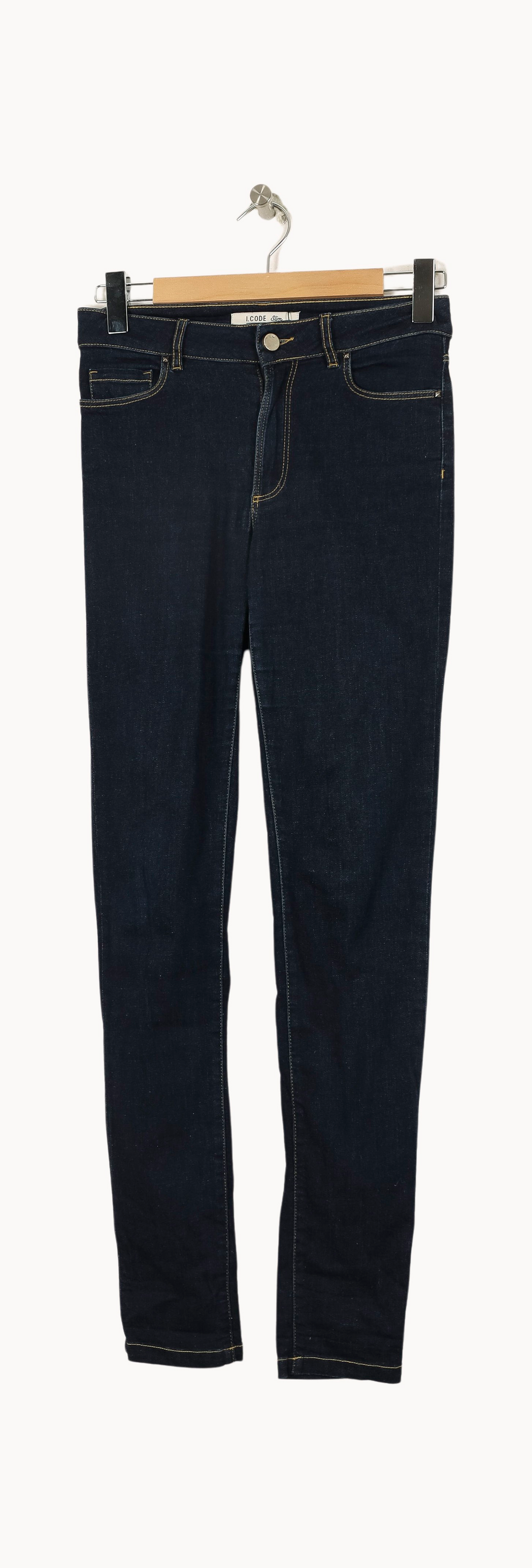 Jean Bleu - Taille S/36 de la marque I.Code | PARAD28859 - Vendu par Paradigme - Image 2