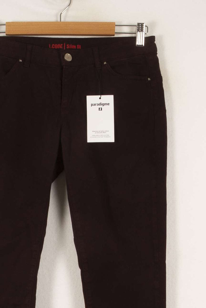 Pantalon Violet - Taille M/38 de la marque I.Code | PARAD28876 - Vendu par Paradigme - Image 3
