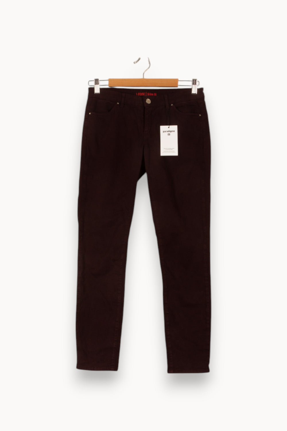 Pantalon Violet - Taille M/38 de la marque I.Code | PARAD28876 - Vendu par Paradigme - Image 2