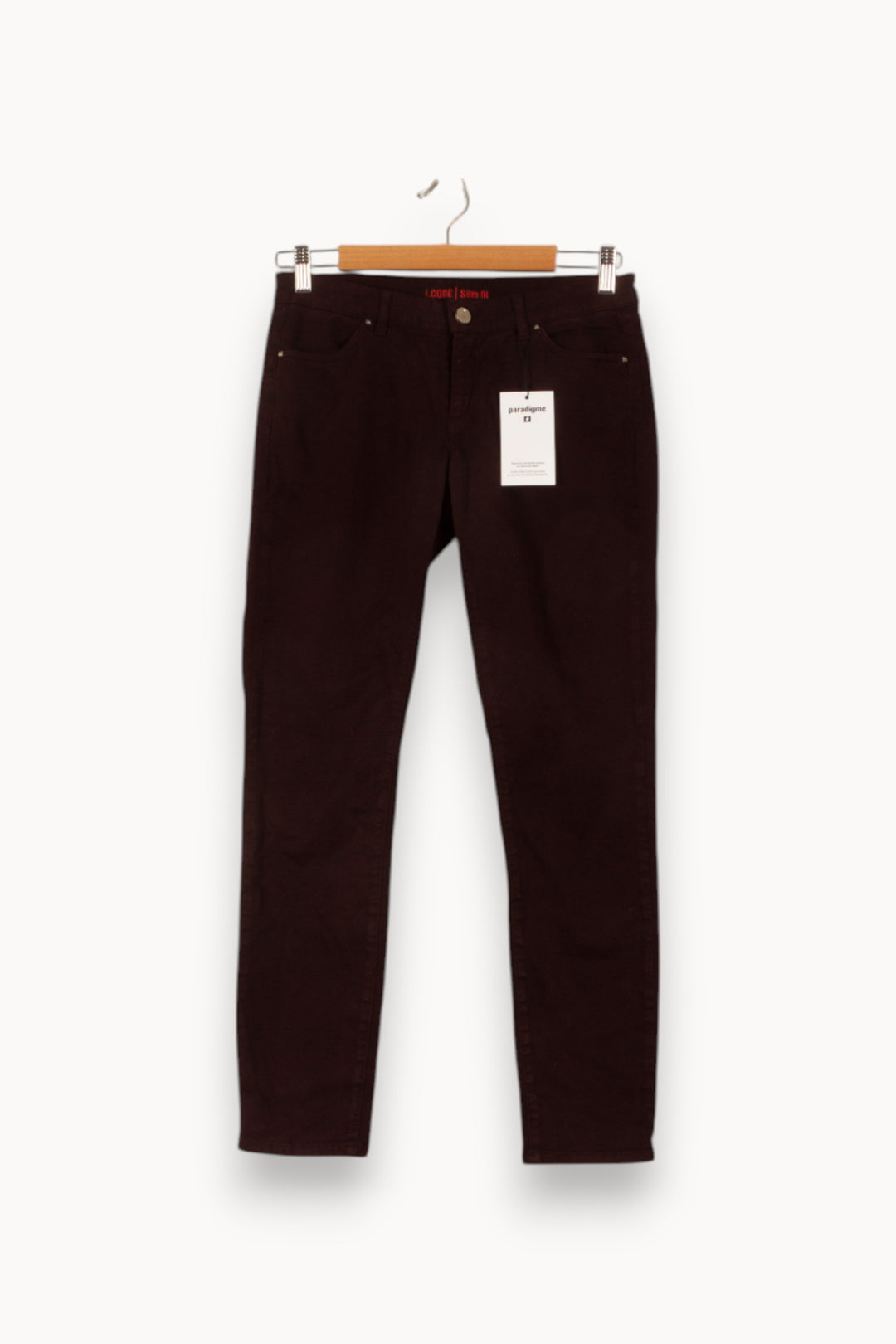 Pantalon Violet - Taille M/38 de la marque I.Code | PARAD28876 - Vendu par Paradigme - Image 2