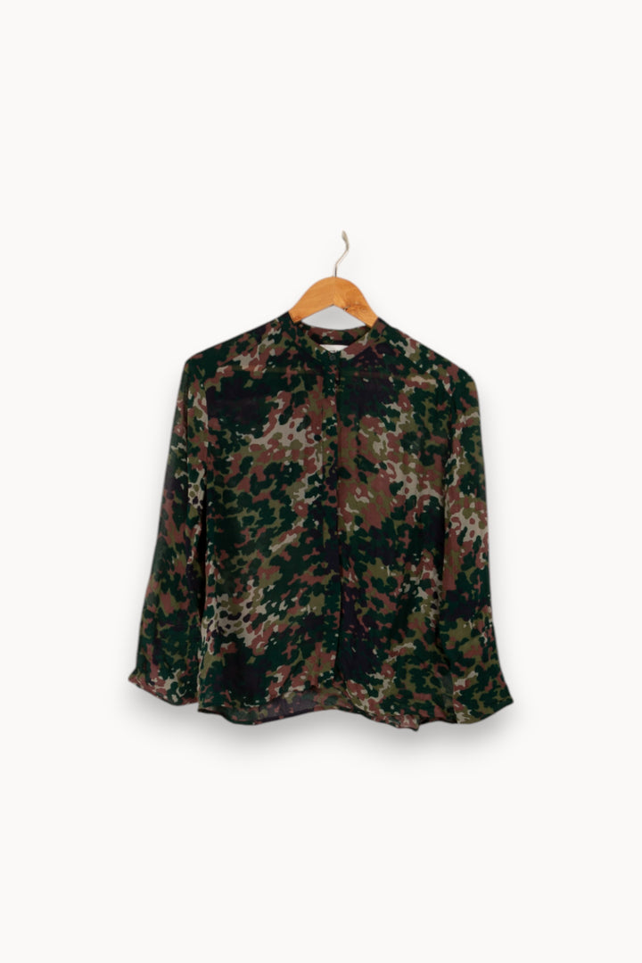 Blouse militaire verte - Taille XS/34 de la marque Samsoe Samsoe | PARAD28879 - Vendu par Paradigme - Image 1