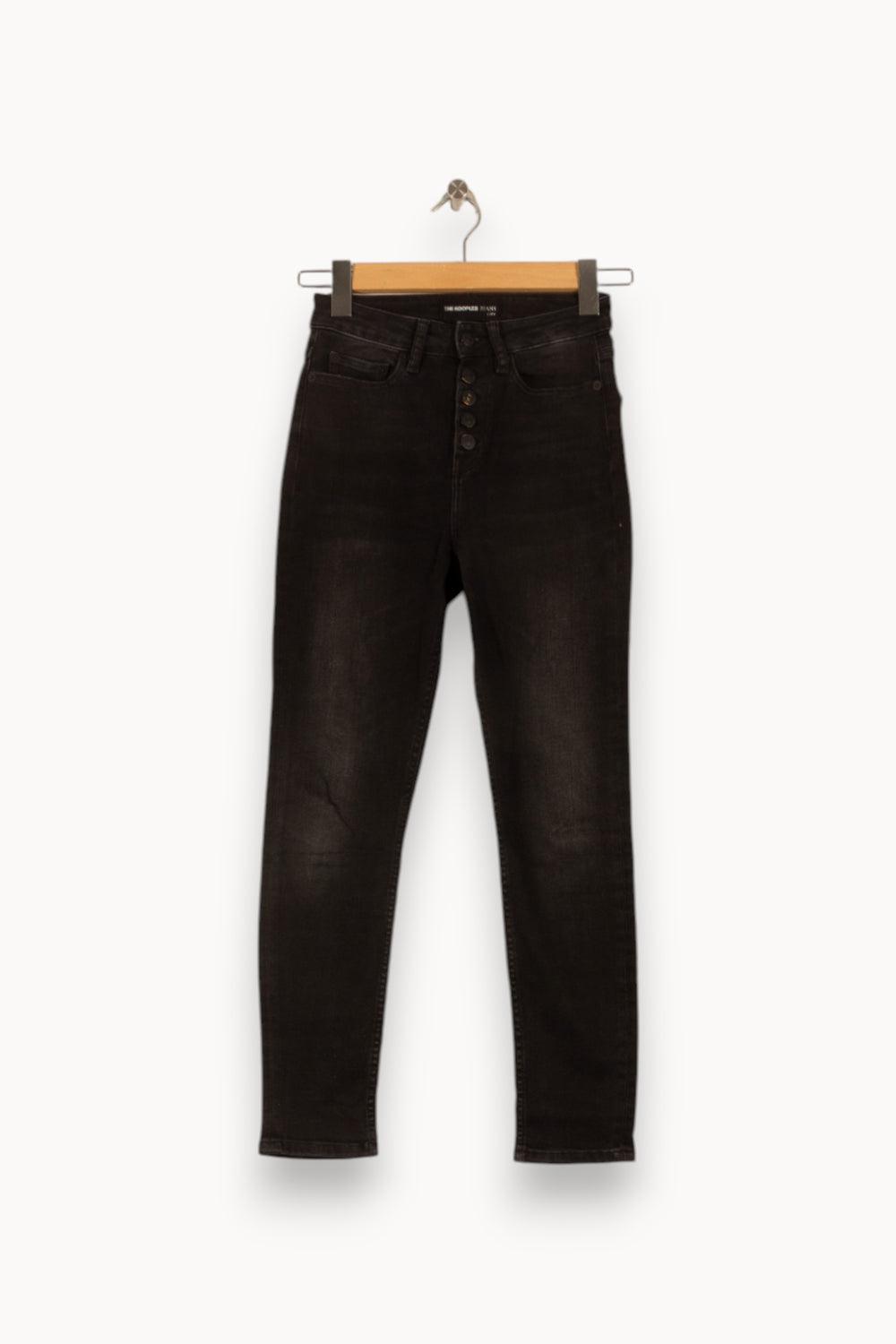 Jean Skinny Noir - Taille XS/34 de la marque The Kooples | PARAD28888 - Vendu par Paradigme - Image 2