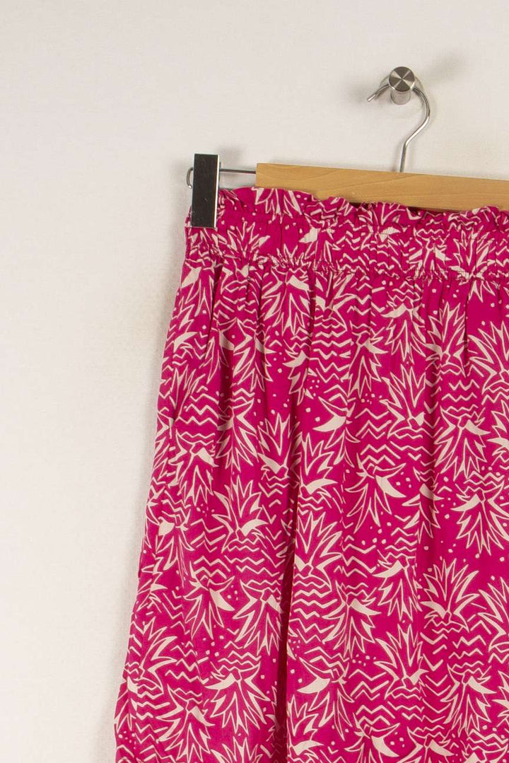 Jupe rose à motifs - Taille M/38 de la marque Des petits hauts | PARAD28890 - Vendu par Paradigme - Image 2