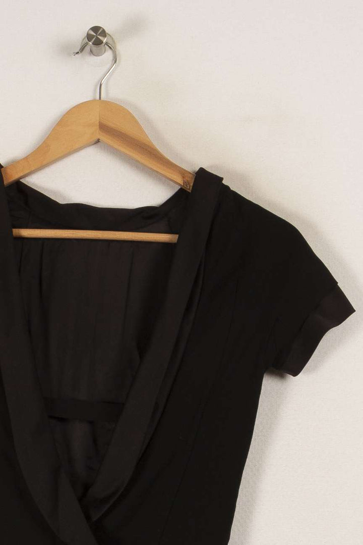 Robe noire - Taille S/36 de la marque Tara Jarmon | PARAD28892 - Vendu par Paradigme - Image 2