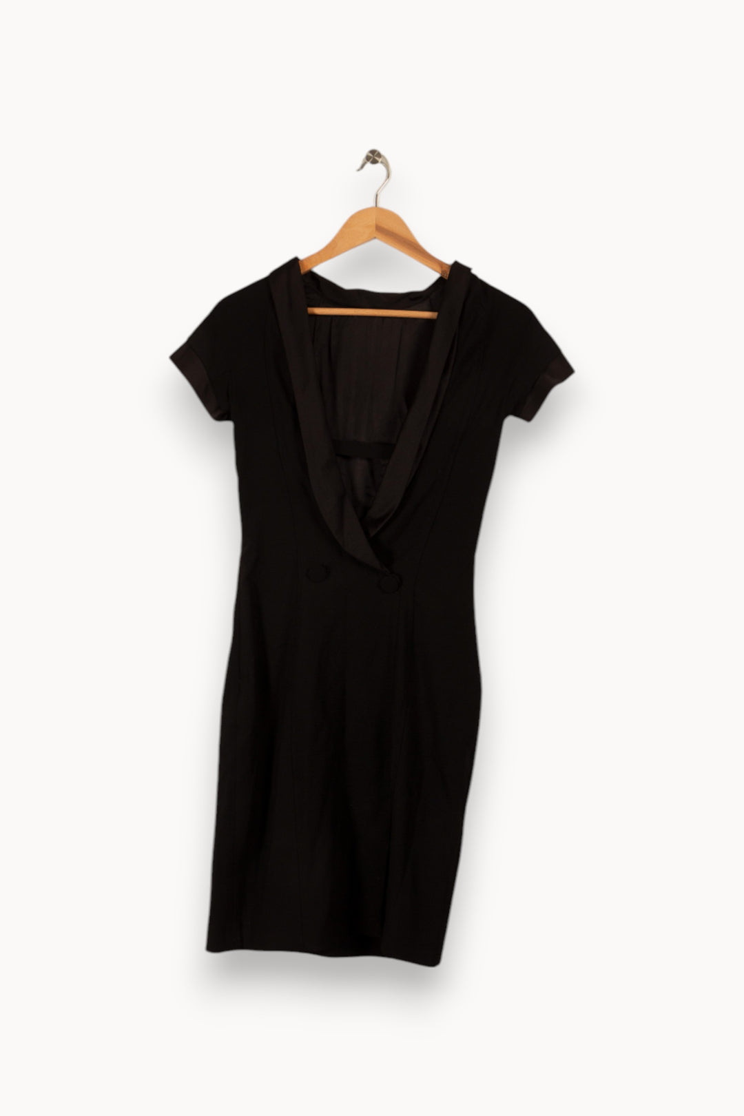Robe noire - Taille S/36 de la marque Tara Jarmon | PARAD28892 - Vendu par Paradigme - Image 1