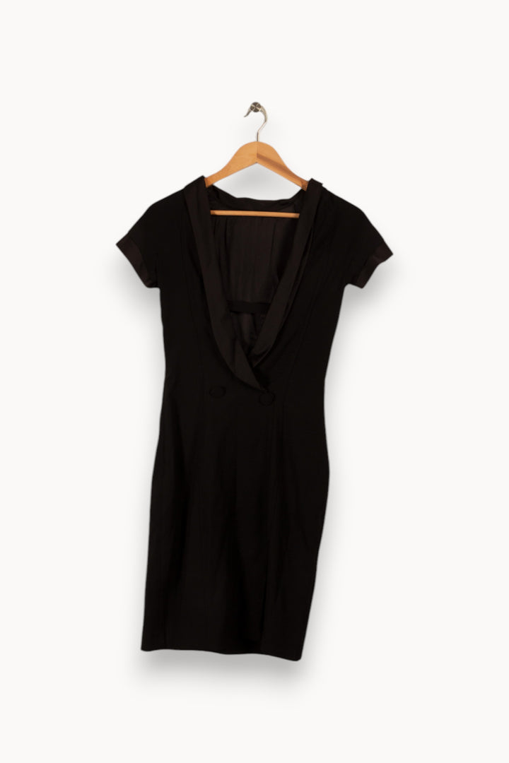 Robe noire - Taille S/36 de la marque Tara Jarmon | PARAD28892 - Vendu par Paradigme - Image 1