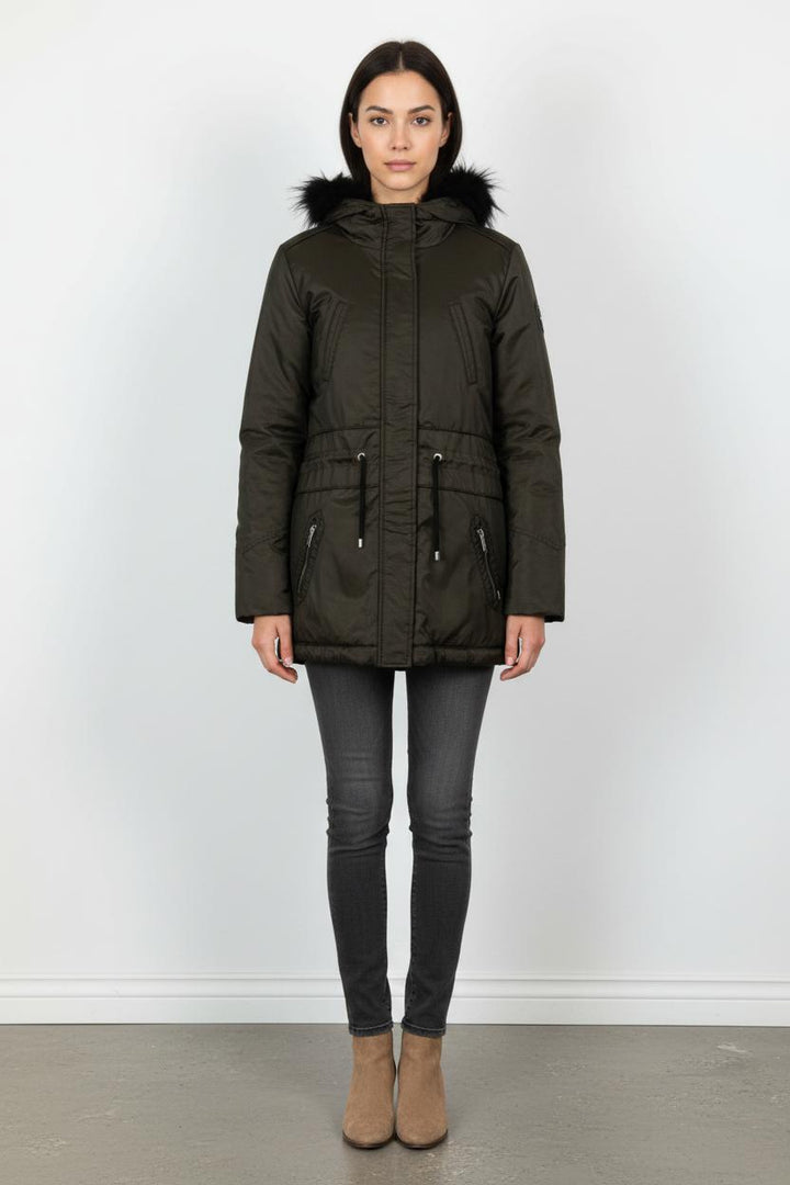 Parka Verte - Taille L/40 de la marque IKKS | PARAD28893 - Vendu par Paradigme - Image 1