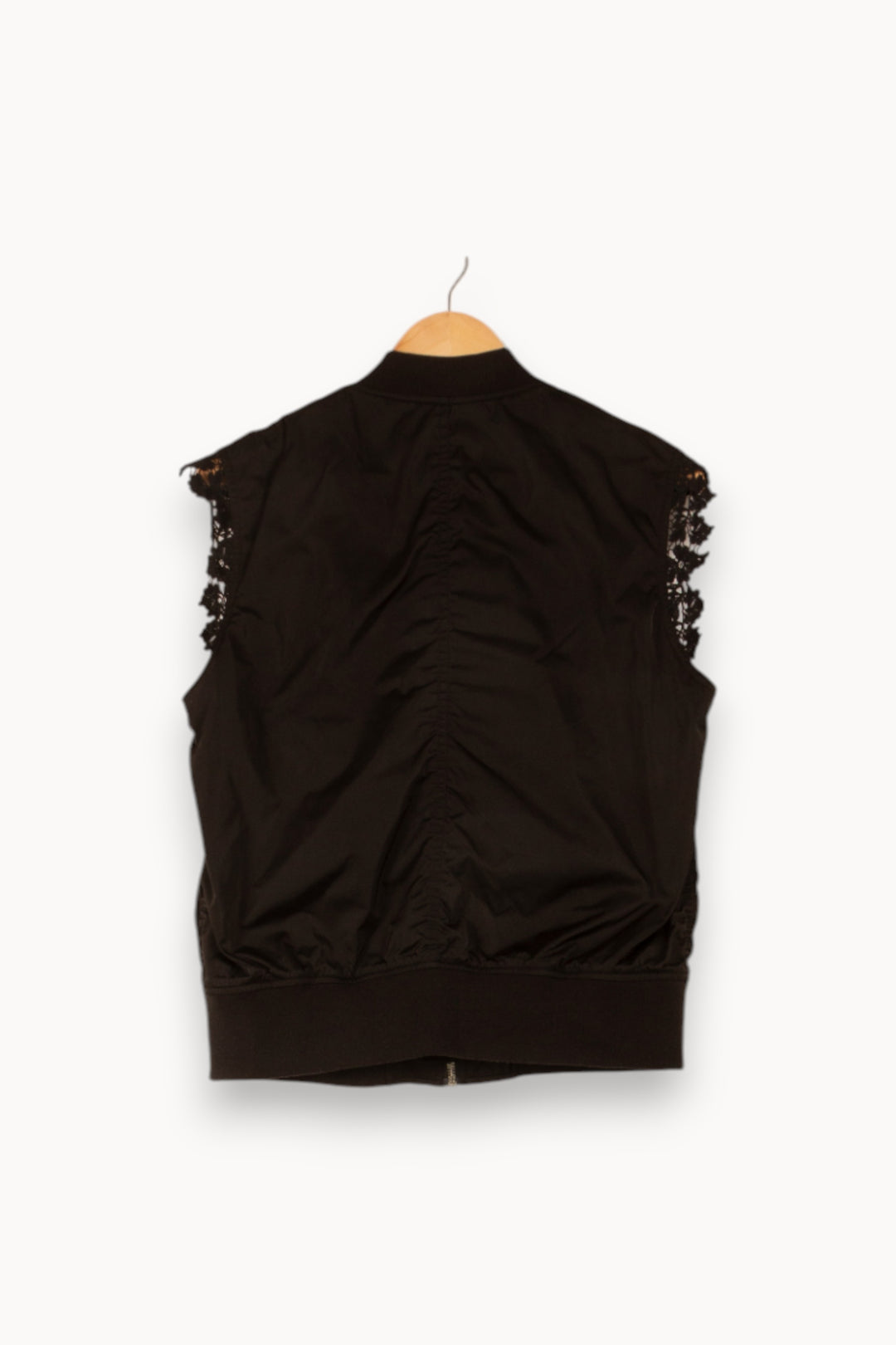 Blouson Sans Manches Noir - Taille L/40 de la marque IKKS | PARAD28903 - Vendu par Paradigme - Image 4