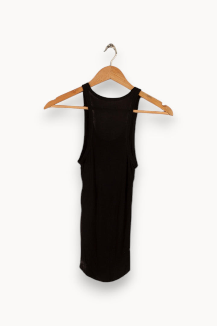 Débardeur noir - Taille S/36 de la marque Zadig&Voltaire | PARAD28915 - Vendu par Paradigme - Image 2