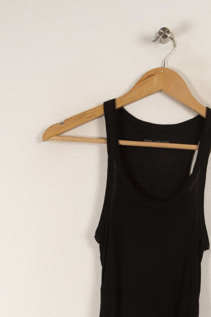 Débardeur noir - Taille S/36 de la marque Zadig&Voltaire | PARAD28915 - Vendu par Paradigme - Image 1