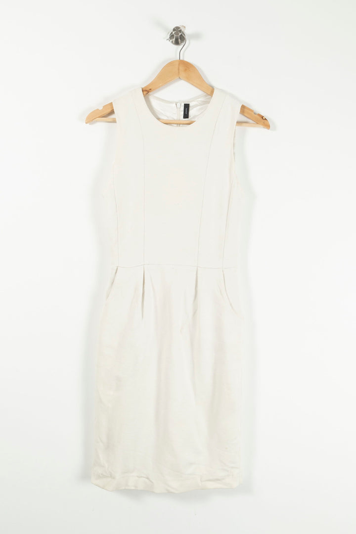 Robe Blanche - Taille M/38 de la marque Joseph | PARAD28919 - Vendu par Paradigme - Image 2