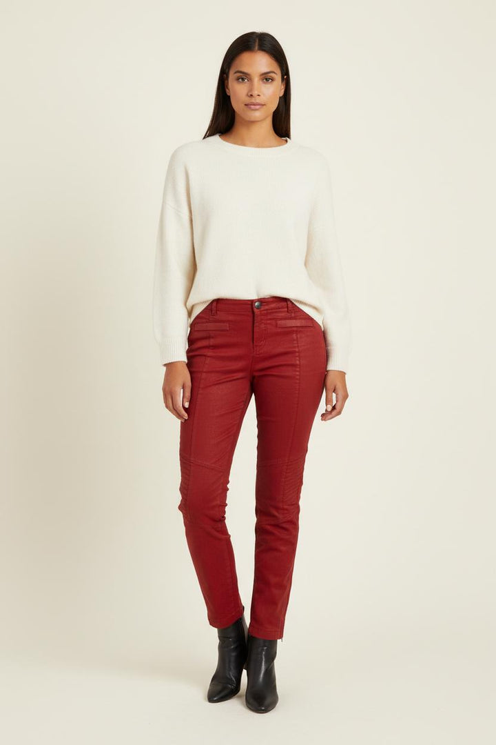 Pantalon Rouge - Taille M/38 de la marque IKKS | PARAD28939 - Vendu par Paradigme - Image 1