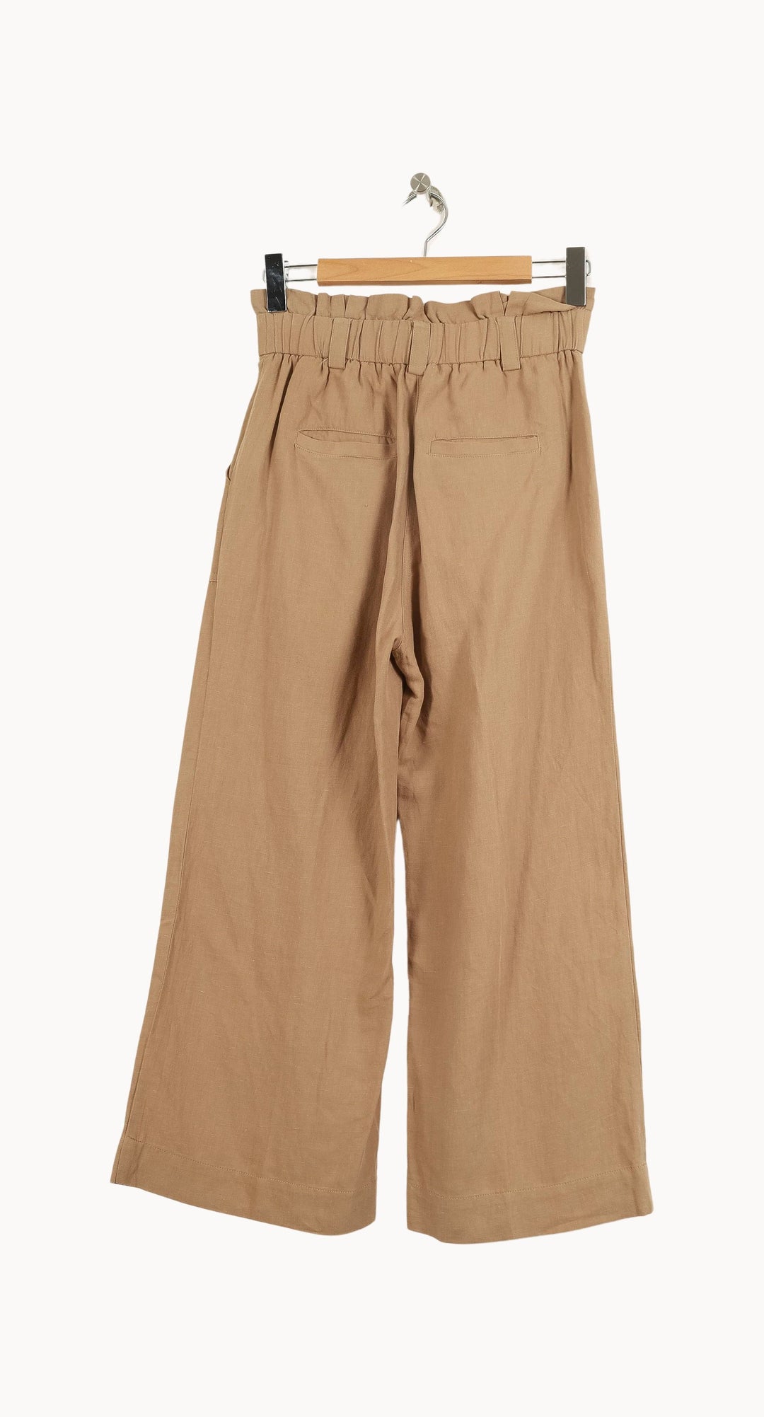 Pantalon Large Beige - Taille XS/34 de la marque Suncoo | PARAD28943 - Vendu par Paradigme - Image 4