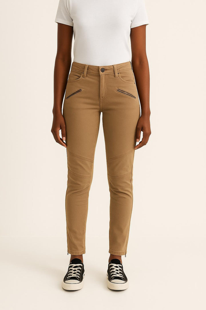 Pantalon Beige - Taille M/38 de la marque IKKS | PARAD28965 - Vendu par Paradigme - Image 1