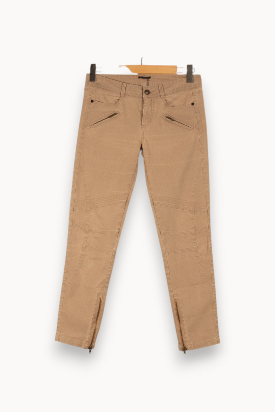 Pantalon Beige - Taille M/38 de la marque IKKS | PARAD28965 - Vendu par Paradigme - Image 2