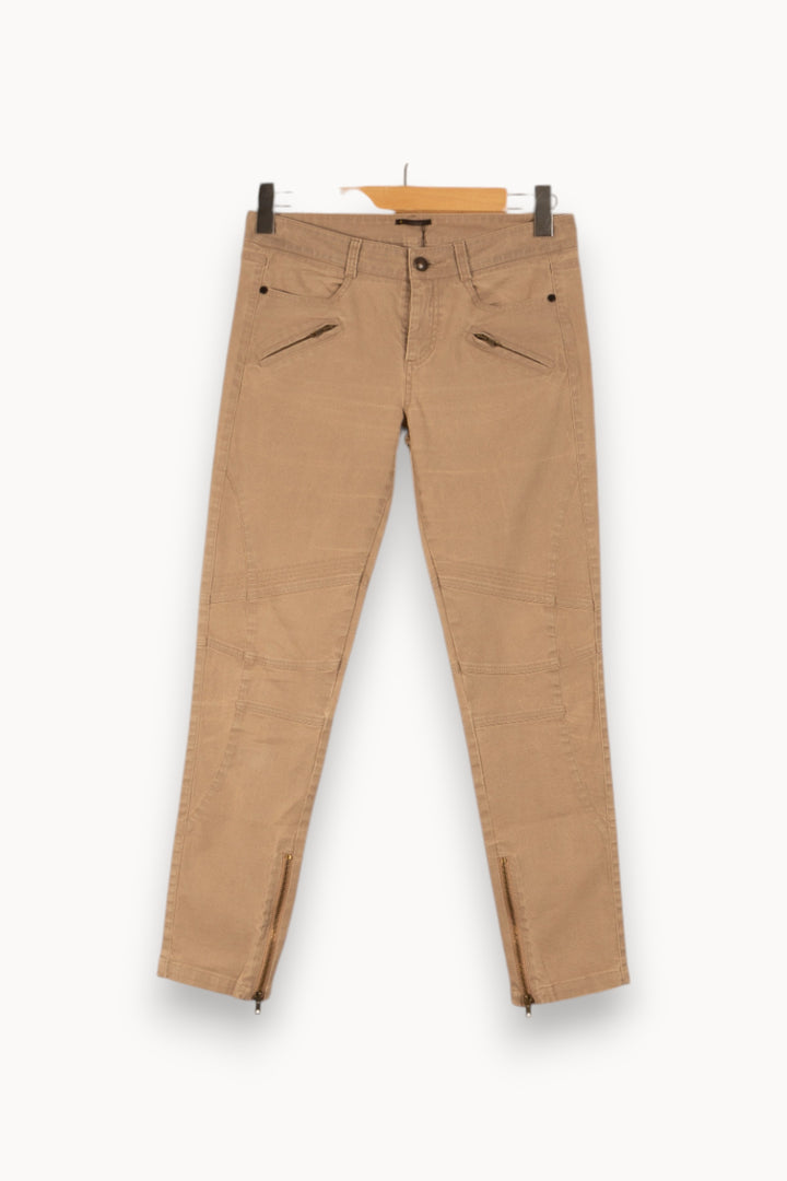 Pantalon Beige - Taille M/38 de la marque IKKS | PARAD28965 - Vendu par Paradigme - Image 2