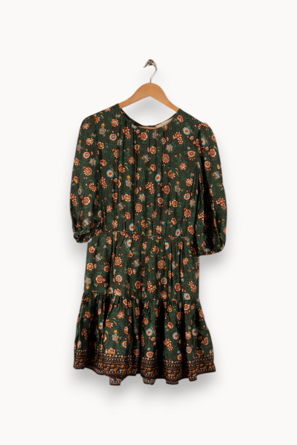 Robe verte à motifs - Taille S/36 de la marque Vanessa Bruno | PARAD28974 - Vendu par Paradigme - Image 3