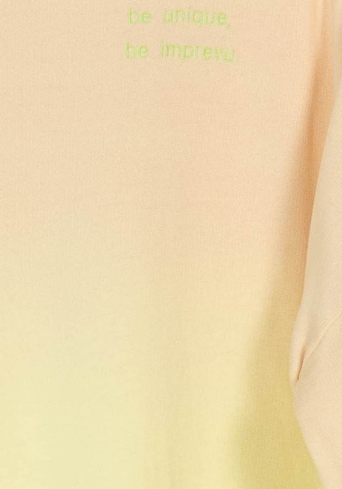 Sweat Dégradé Jaune et Beige - Taille L/40 de la marque Imprevu | PARAD28977 - Vendu par Paradigme - Image 3