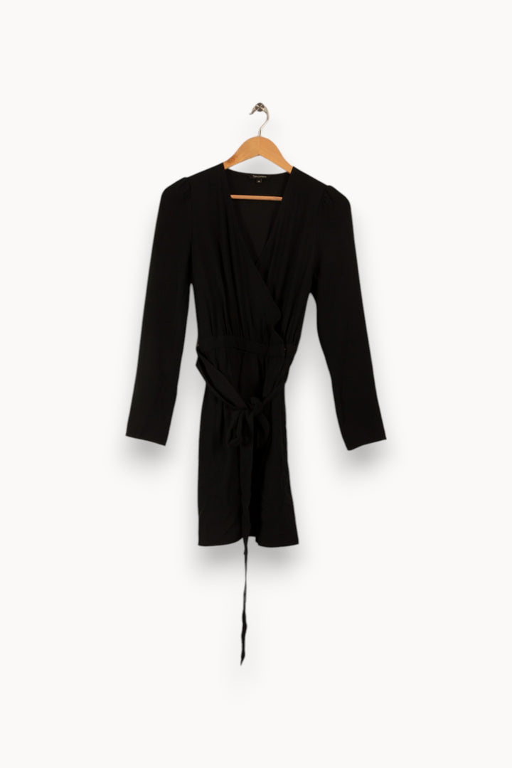 Robe noire - Taille S/36 de la marque Tara Jarmon | PARAD28980 - Vendu par Paradigme - Image 3