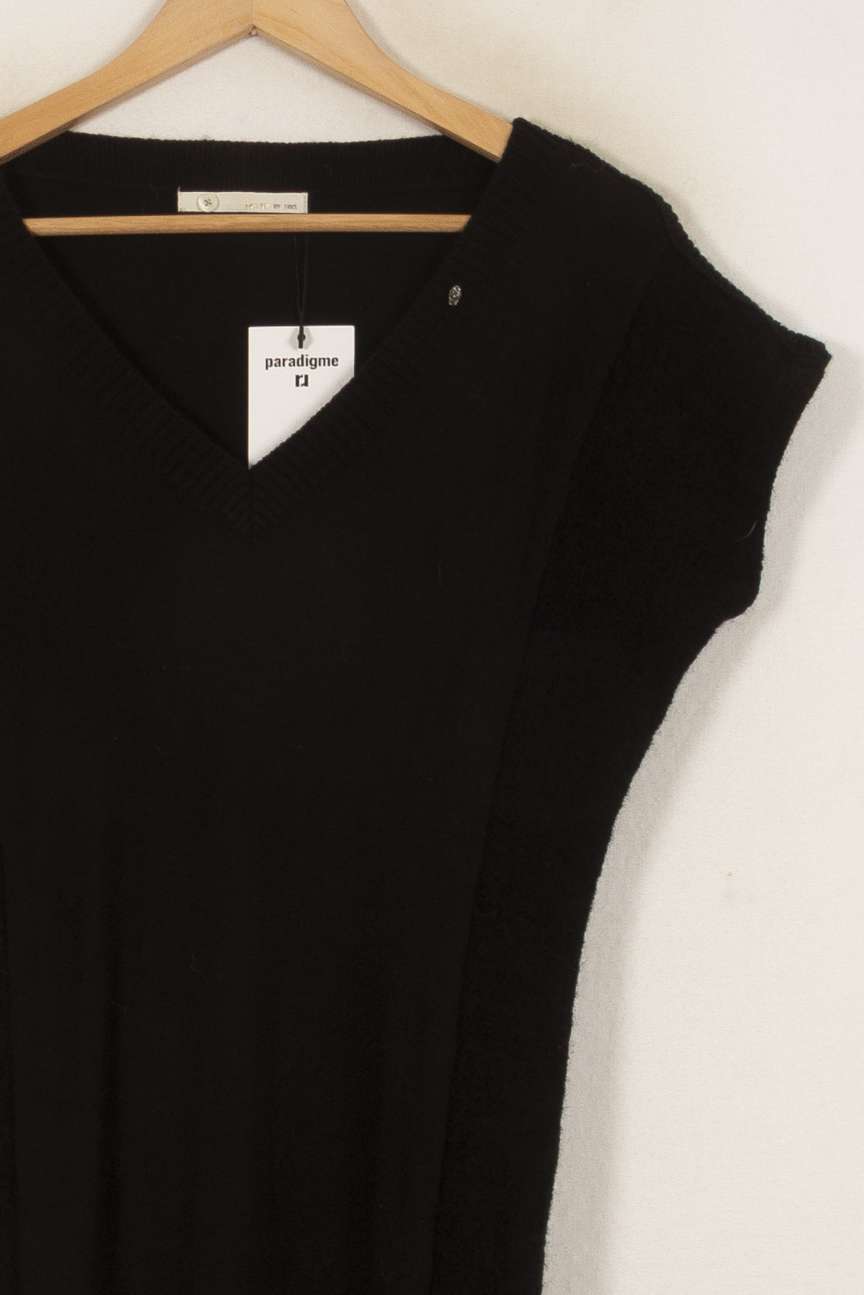 Robe Pull Noire - Taille S/36 de la marque IKKS | PARAD28997 - Vendu par Paradigme - Image 3