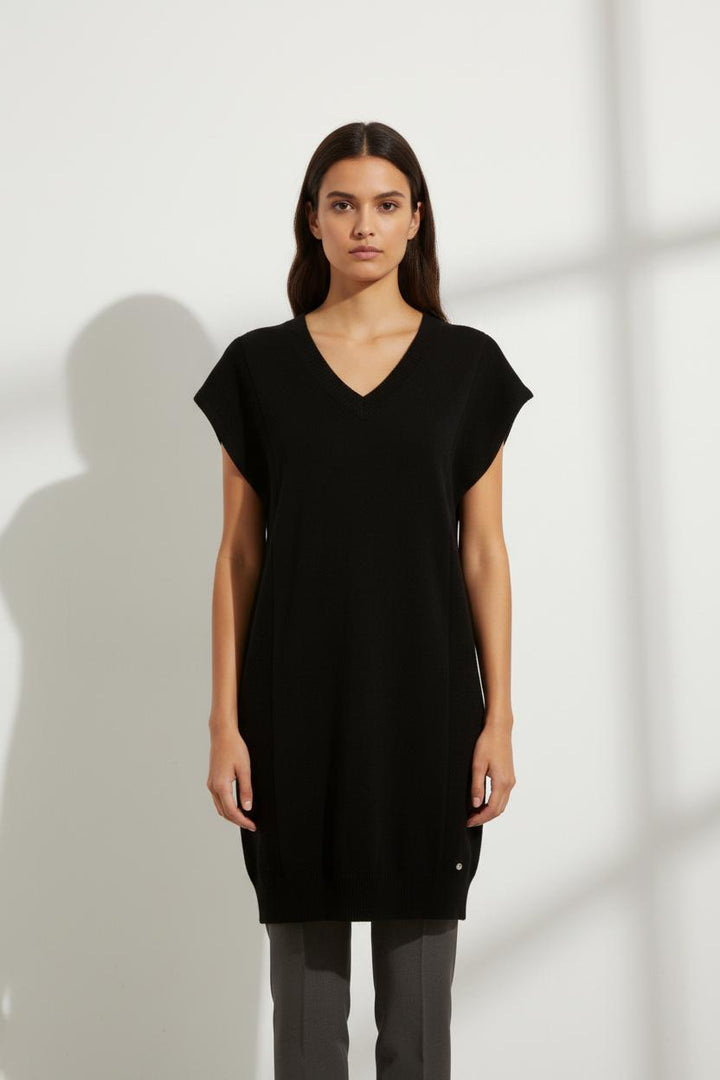 Robe Pull Noire - Taille S/36