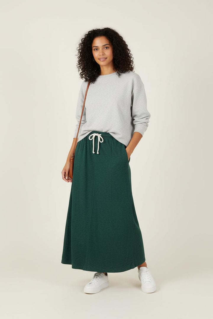 Jupe Longue Verte - Taille S/36 de la marque American Vintage | PARAD28999 - Vendu par Paradigme - Image 1