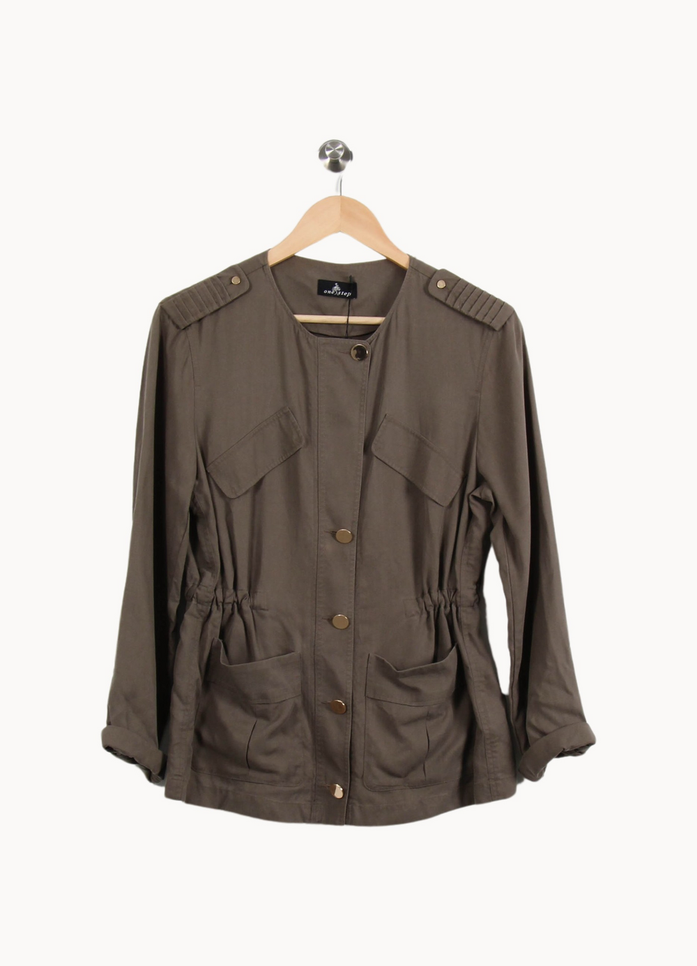 Veste Kaki - Taille L/40 de la marque One Step | PARAD29005 - Vendu par Paradigme - Image 2