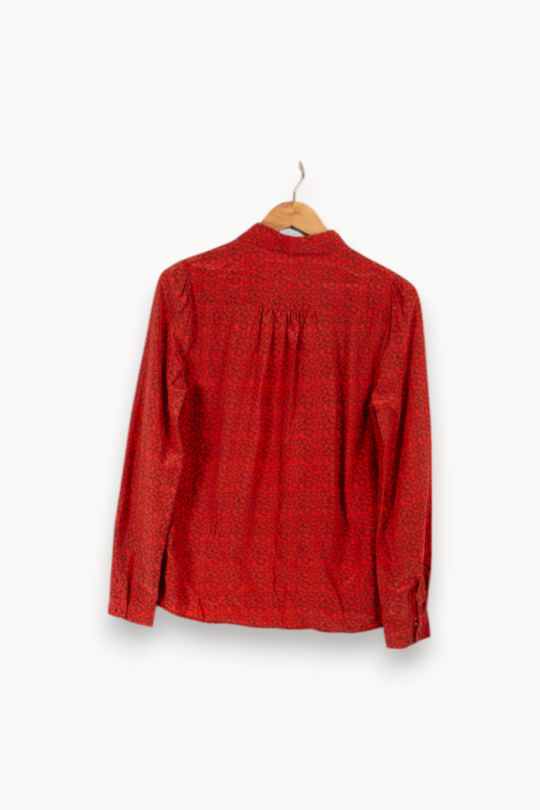 Chemise rouge à motifs - Taille XS/34 de la marque Suncoo | PARAD29006 - Vendu par Paradigme - Image 2