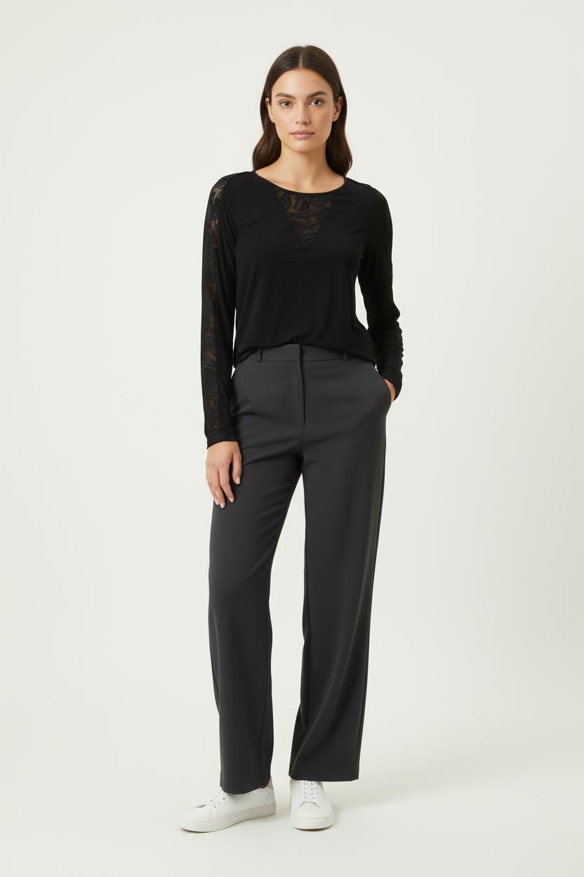 Blouse Noire - Taille XS/34 de la marque IKKS | PARAD29044 - Vendu par Paradigme - Image 1
