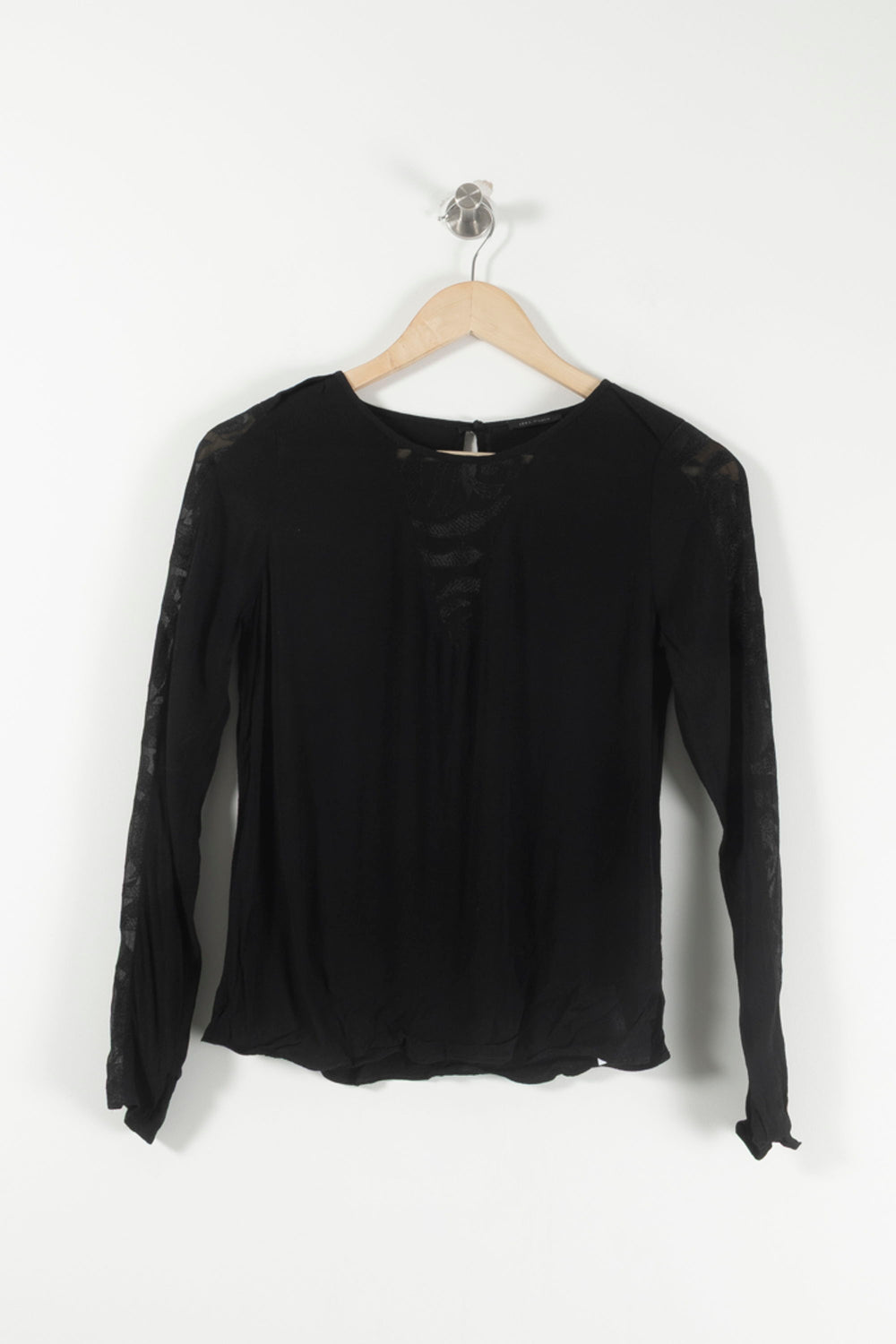 Blouse Noire - Taille XS/34 de la marque IKKS | PARAD29044 - Vendu par Paradigme - Image 2