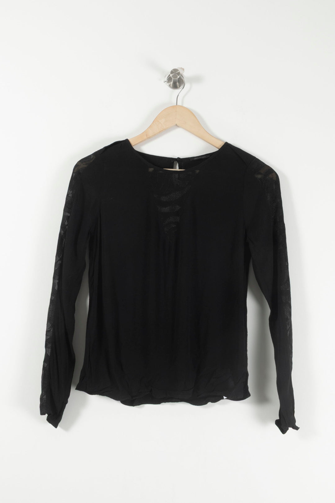 Blouse Noire - Taille XS/34 de la marque IKKS | PARAD29044 - Vendu par Paradigme - Image 2