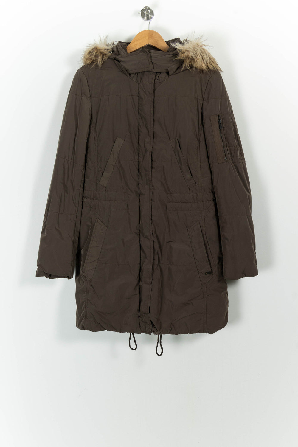 Parka Marron - Taille M/38 de la marque IKKS | PARAD29054 - Vendu par Paradigme - Image 2