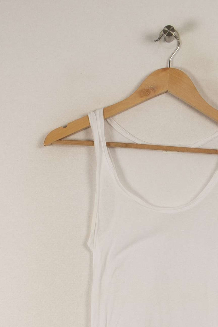 Débardeur blanc - Taille S/36 de la marque American Vintage | PARAD29071 - Vendu par Paradigme - Image 1