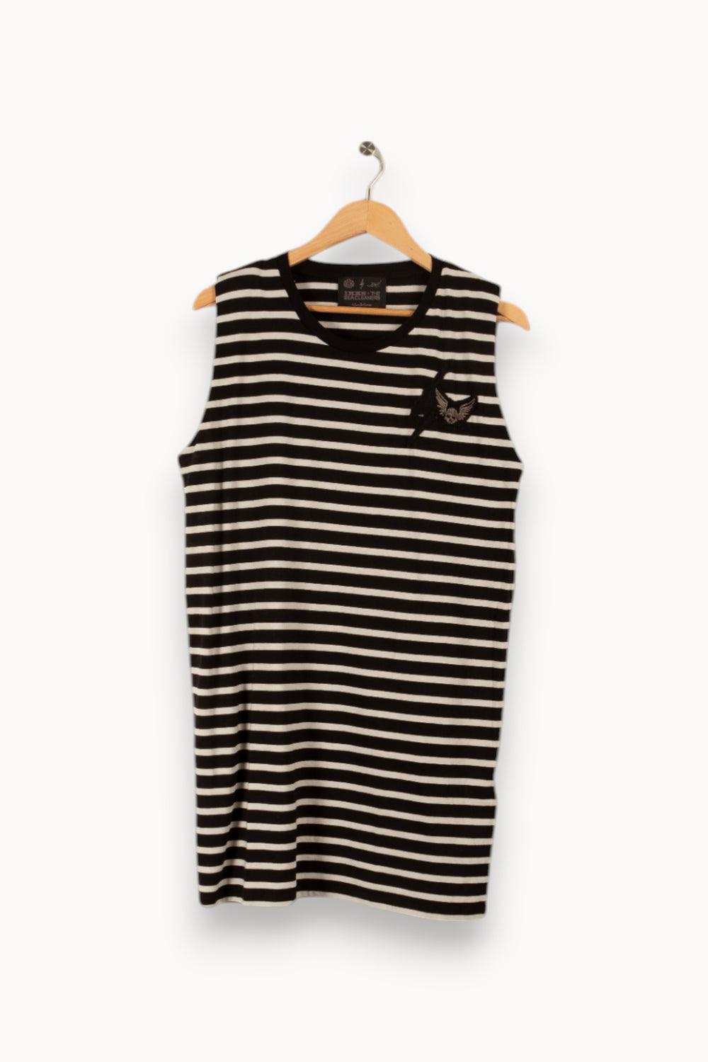 Robe noire et blanche rayée - Taille M/38 de la marque IKKS | PARAD29072 - Vendu par Paradigme - Image 3