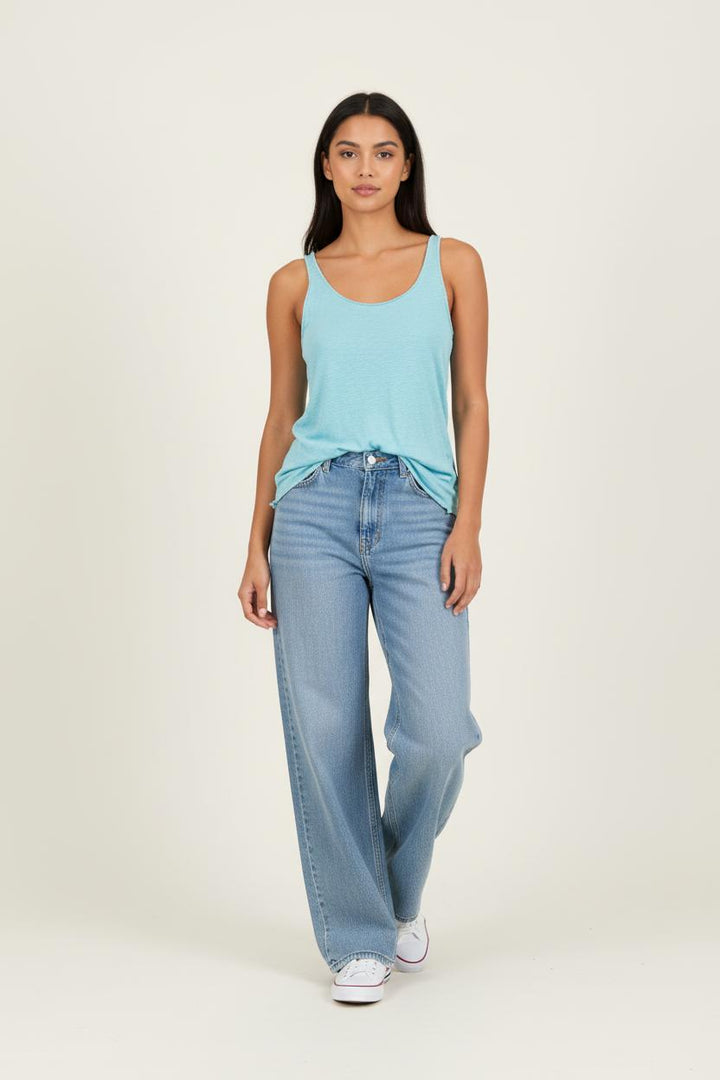 Débardeur bleu - Taille S/36
