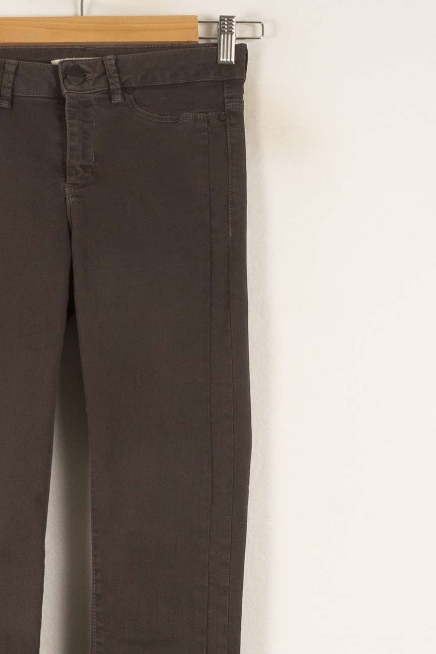 Jean Marron - Taille XS/34 de la marque Sud express | PARAD29093 - Vendu par Paradigme - Image 3