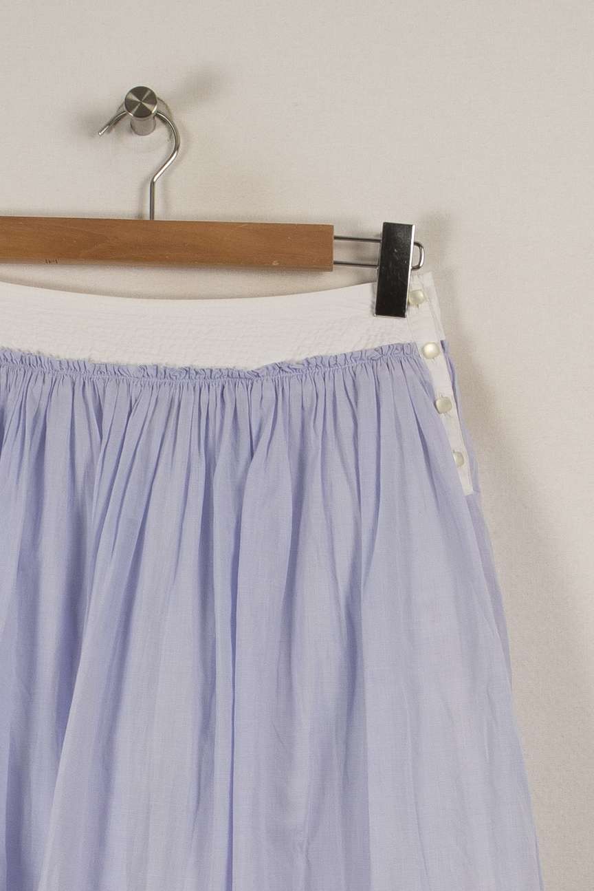Jupe bleue/violette - Taille S/36 de la marque Tara Jarmon | PARAD29095 - Vendu par Paradigme - Image 2