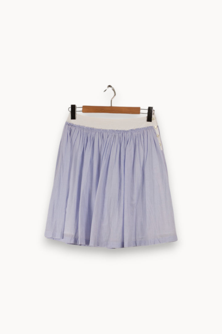 Jupe bleue/violette - Taille S/36 de la marque Tara Jarmon | PARAD29095 - Vendu par Paradigme - Image 1